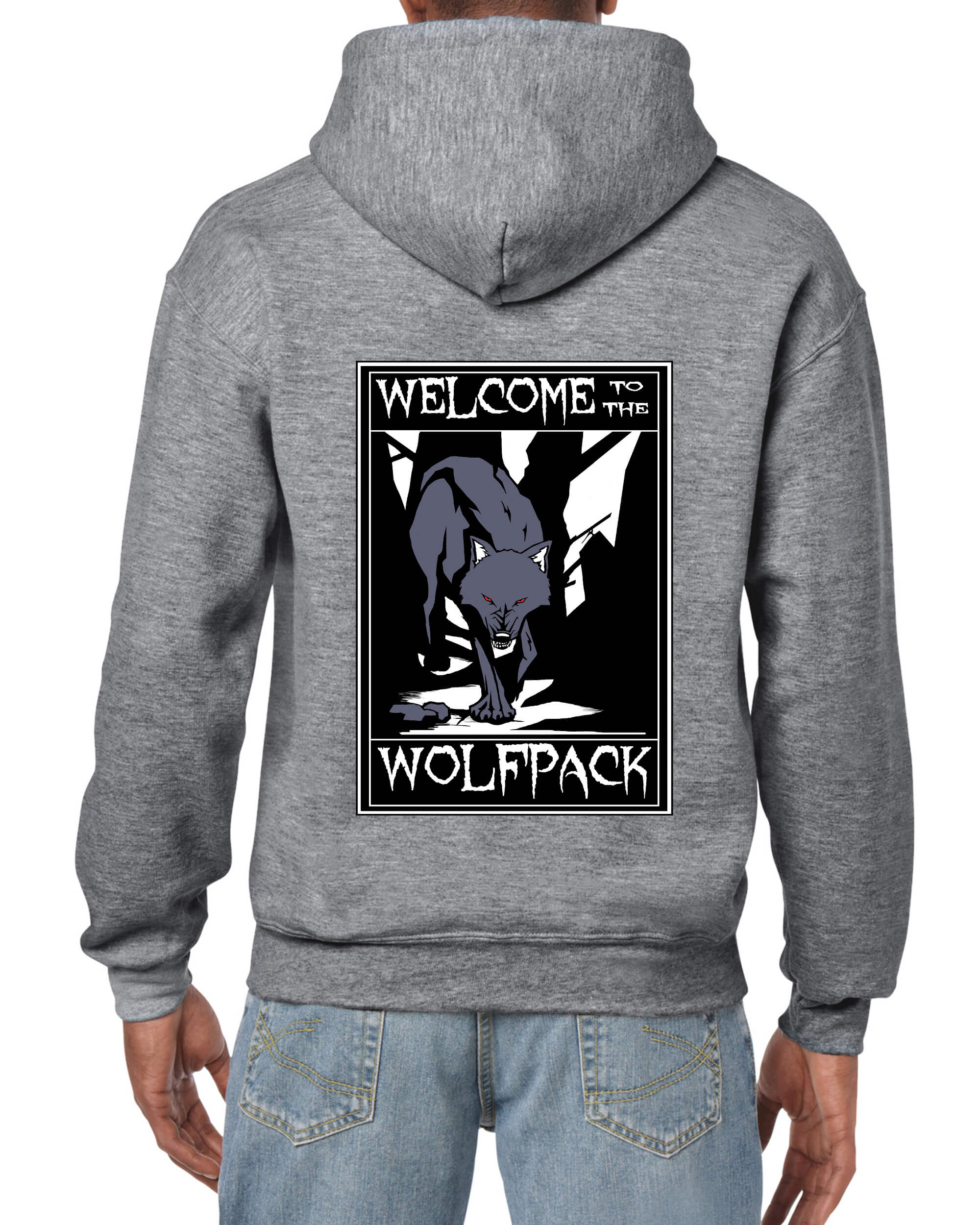 Treason Walking Wolf Hoodie TALL Sizes