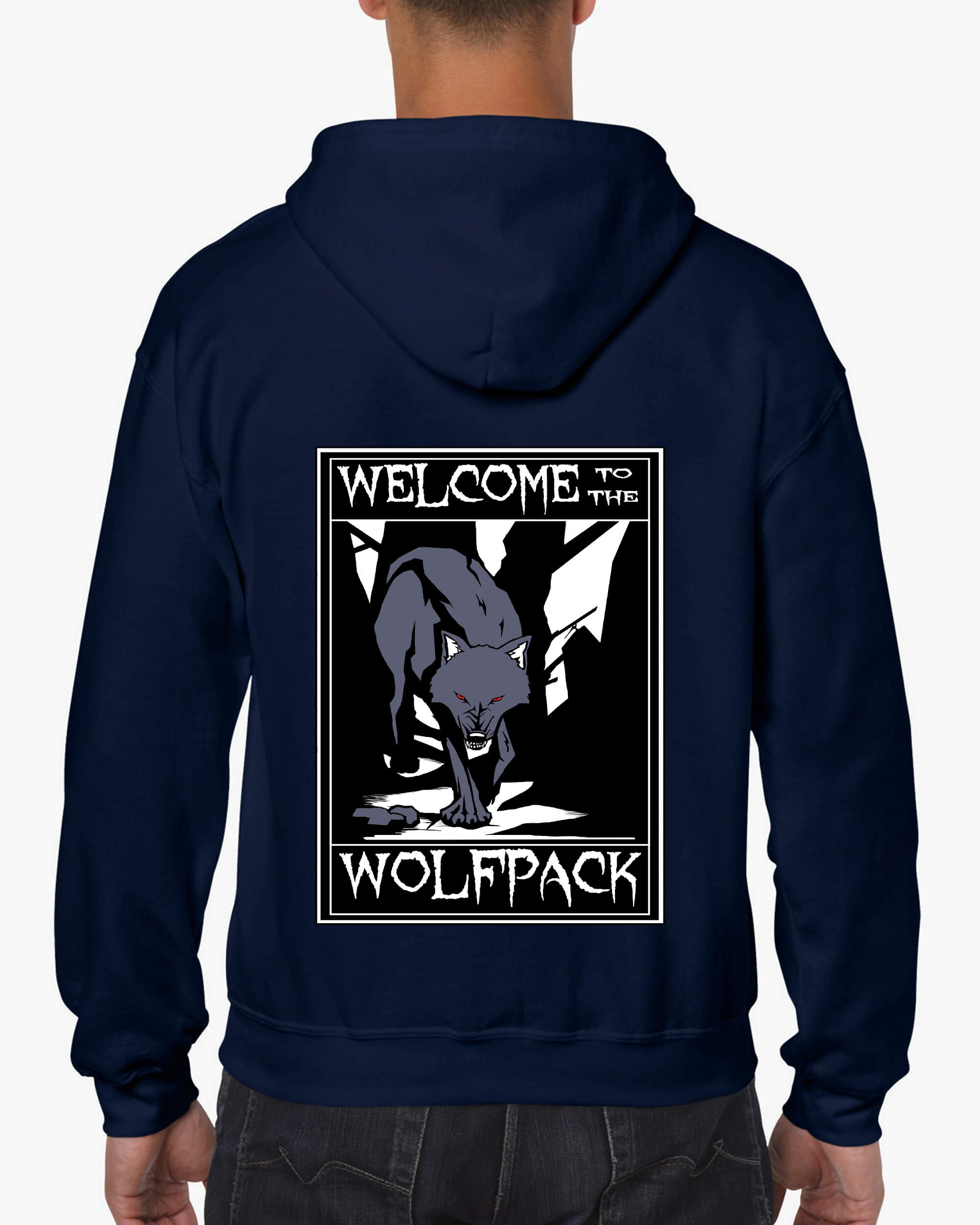 Treason Walking Wolf Zip up Tall Sizes