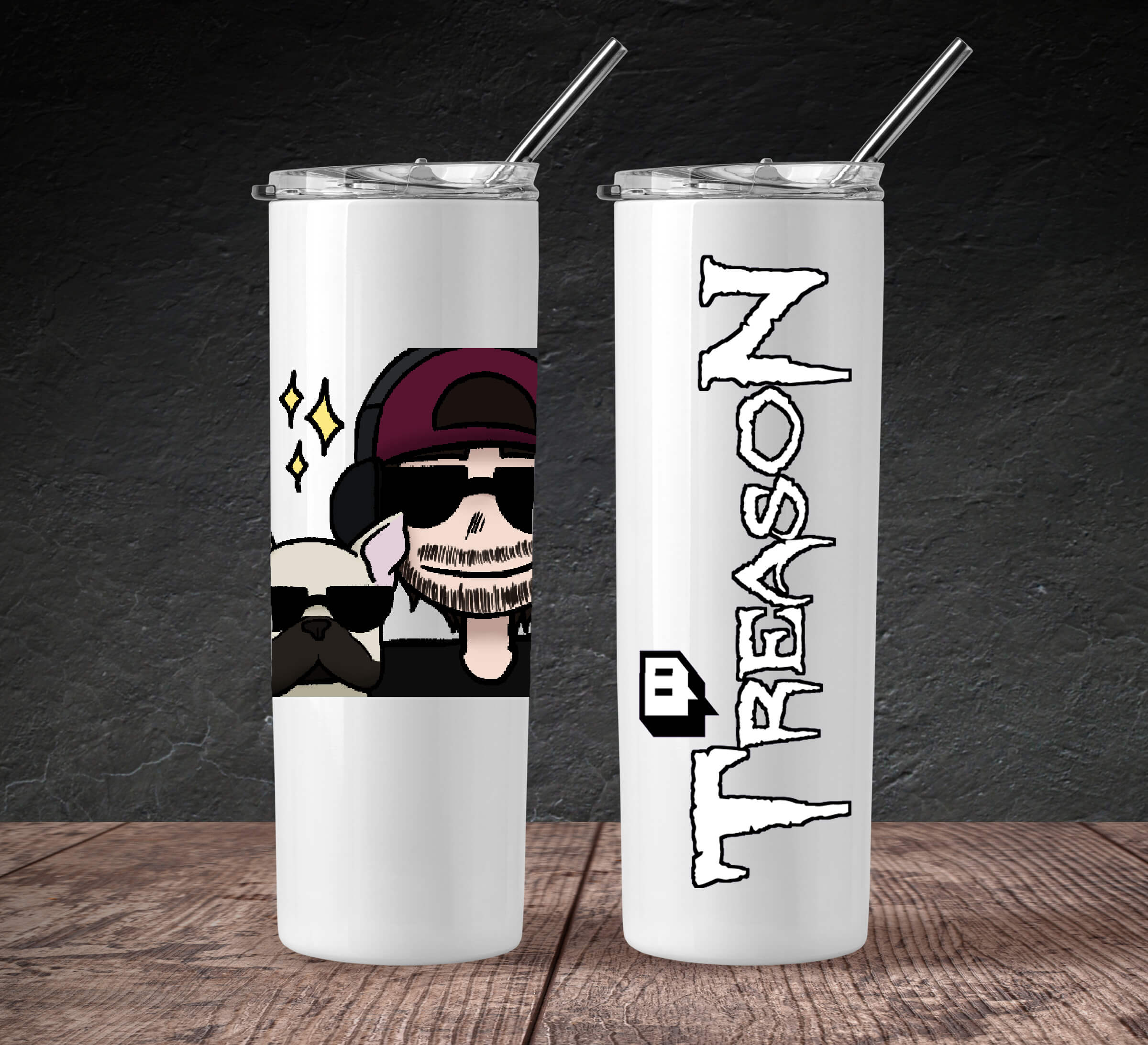 Treason Moose and Mason Skinny Tumbler