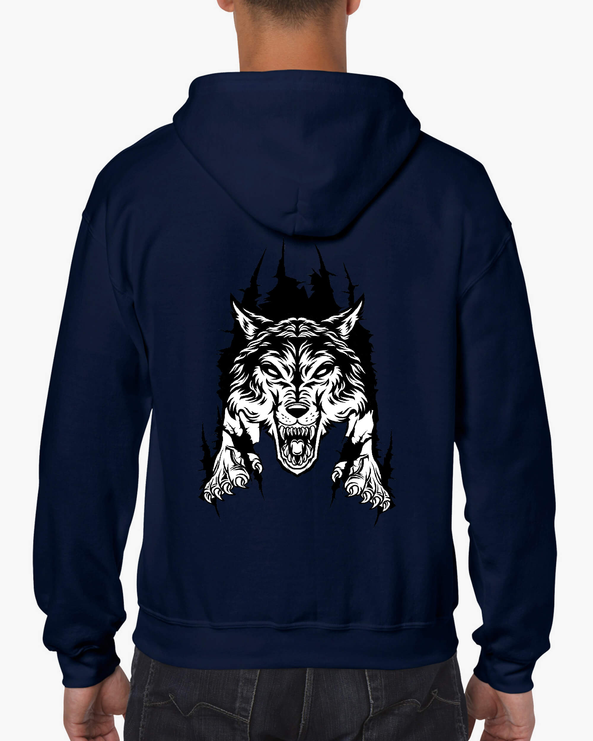 Treason Wolf Tear Zip Up