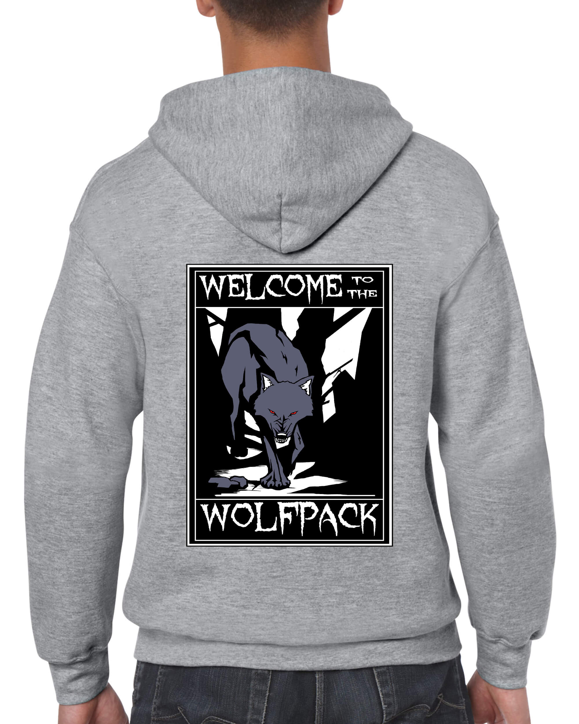 Walking Wolf Zip up