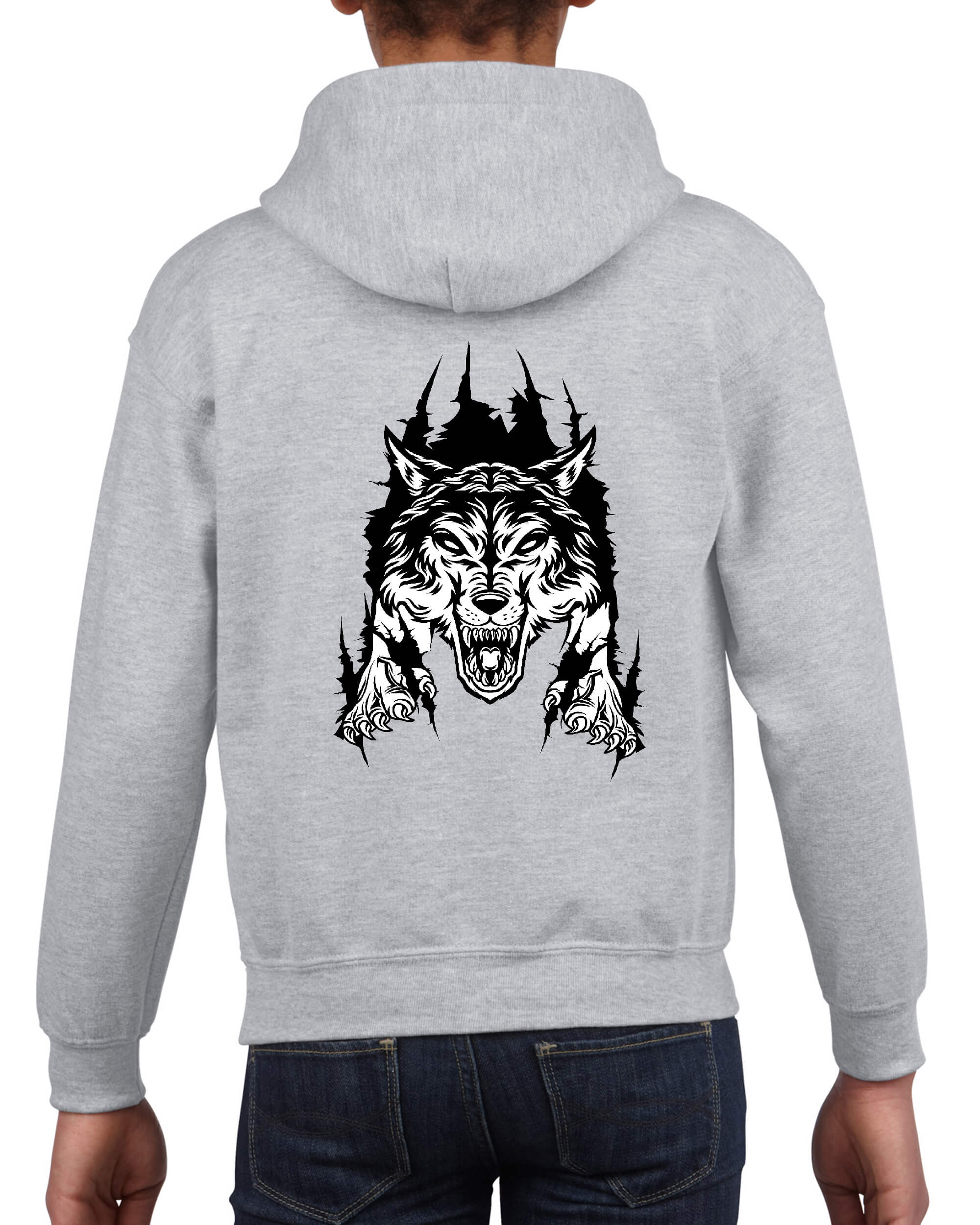 Youth Wolf Tear Hoodie